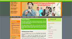 Desktop Screenshot of kursustristar.com